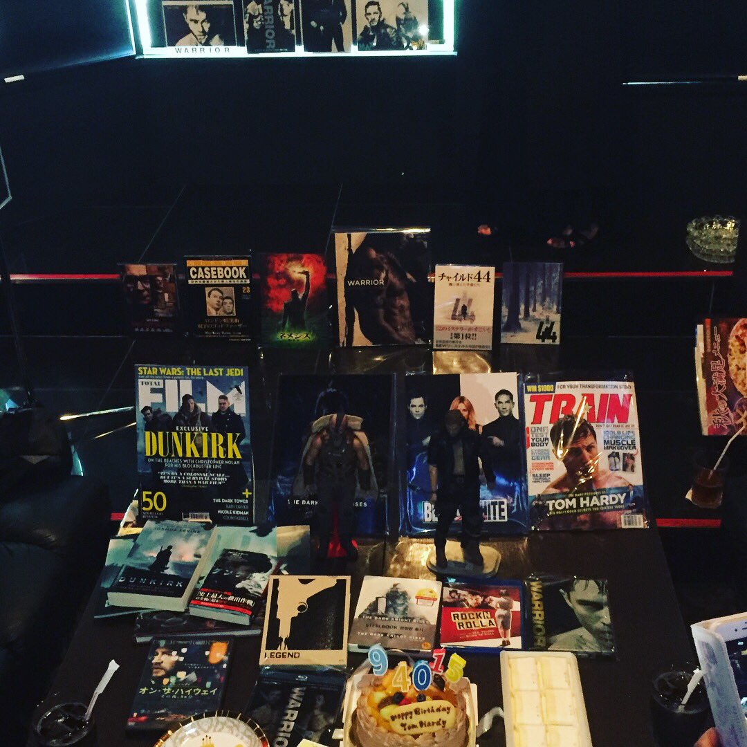 40 th Happy Birthday to our Tom Hardy XOXO <3 