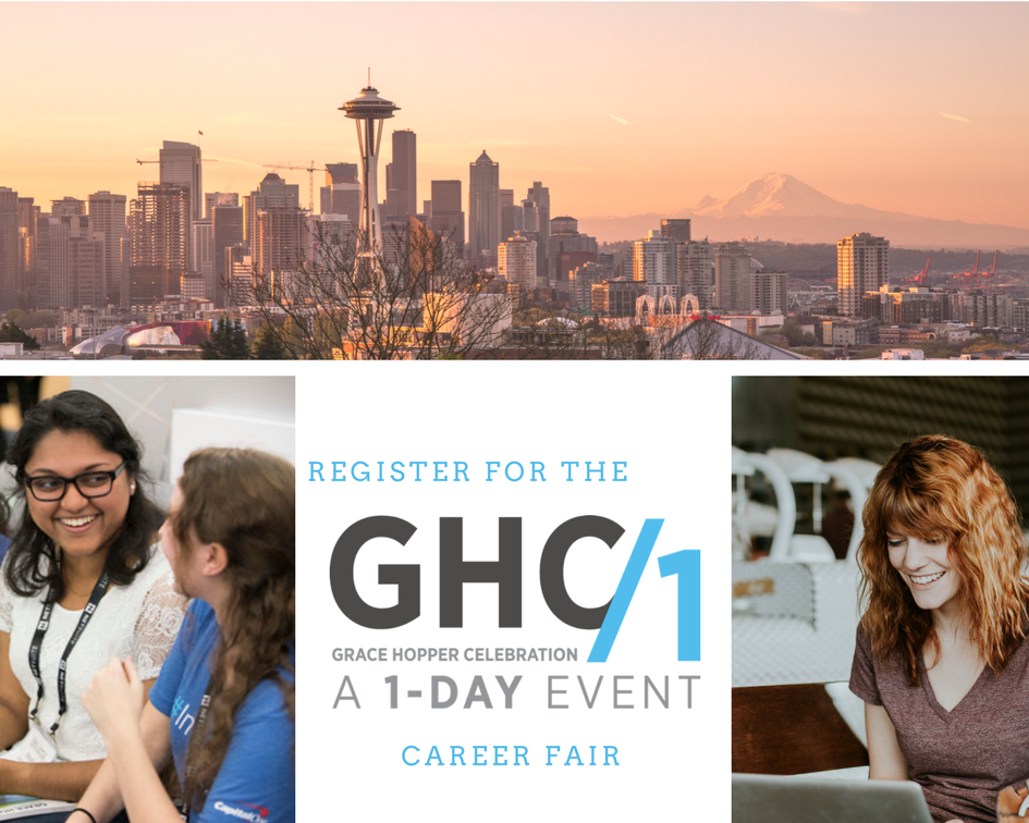 OanaPat's tweet photo. Join amazing #womenintech Nov.11 @Microsoft ConfCtr. Jumpstart your career at #ghc1seattle Career Fair https://t.co/cc8UzO5l1f @abidotlocal https://t.co/E8OXb1sqxW