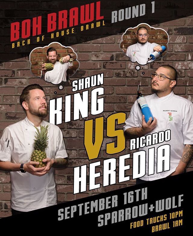 9/16 Late night after the fight #Bohbrawl #SparrowandWolf #Chinatown #lasvegas 1am