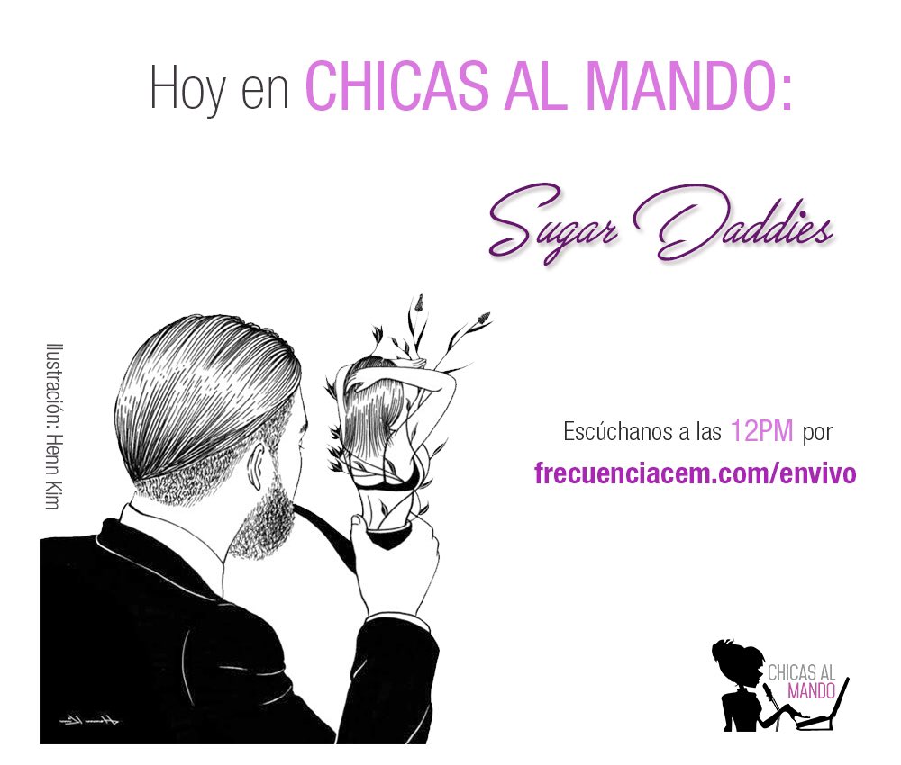 No olviden escucharnos hoy a través de <a href="/FrecuenciaCEM/">Frecuencia CEM</a> 
#chicasalmando #sugardaddy