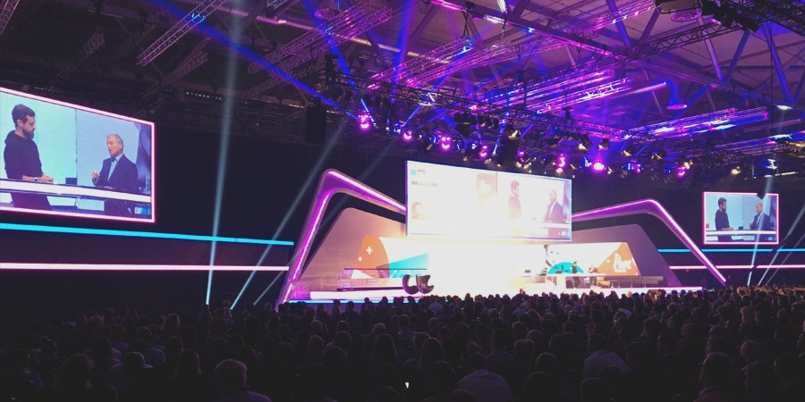 Wow – what a view! Tim, Max, Yannick and Joost are learning all about the new innovations and trends in digital marketing at #Dmexco2017 🤩