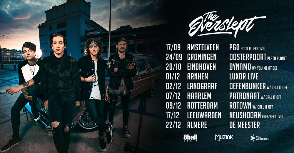 TheOverslept's tweet photo. ⚡️NIEUWE SHOWS!⚡️
Waar zien we jou? 👋 https://t.co/jCFCJndkwk