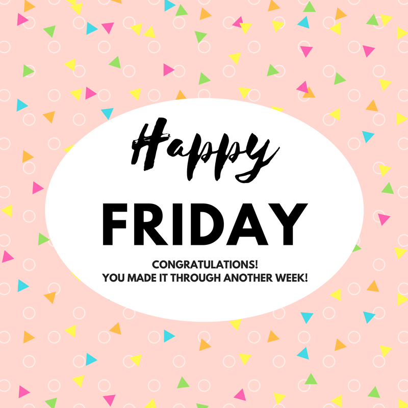 HAPPY FRIDAYS, GUYS! 🎉 Ada yang udah tau Weekend mau ngapain? 😊 #TGIF