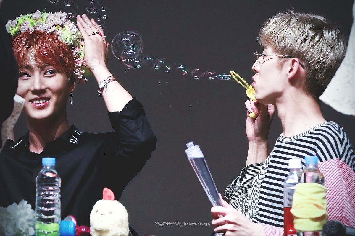 🐺VS🐥
#HappyJaeDay
#ListenToADay6SongTodayBecauseItsMyBirthdayAndISaidSoSincerelyJae