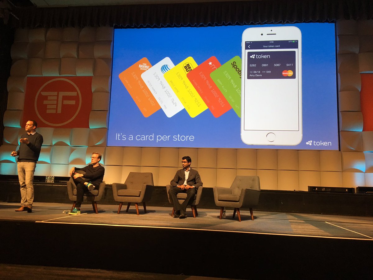 Token from <a href="/Sbootcamp/">Startupbootcamp</a> #Finovate <a href="/Finovate/">Finovate</a>