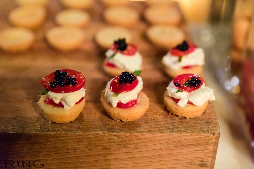 ConviviumCaters's tweet photo. Preparing our Burrata &amp; Grape Tomato Parmesan Sable with Balsamic Caviar https://t.co/G6EmNpYXOj