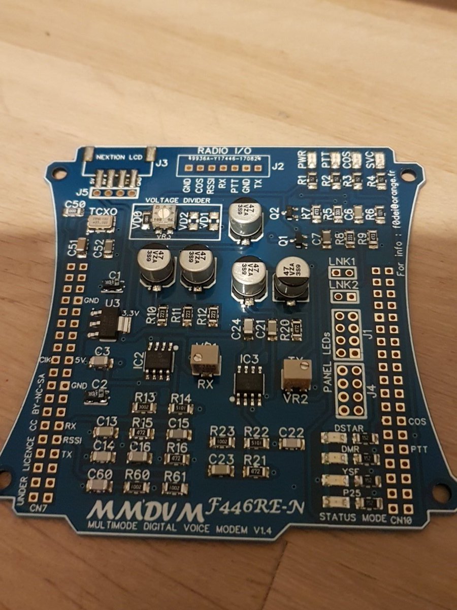 F0DEI's tweet image. Here mine 😉 #mmdvm for #stm32f446 @ST_Micro