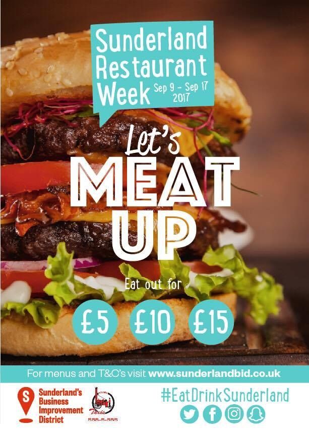 liberty__brown's tweet photo. Be sure to book a table with usto take full advantage of our restaurant week offers #eatdrinksunderland #experienceithere #Sunderland https://t.co/a3sNv6mSJM