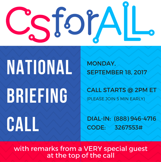 Here are 3 things you can do right now to support #CSforALL - "Hello World" from <a href="/CSforALL/">CSforALL</a>'s <a href="/reallymdp/">Michael Preston</a> ⇨⇨ buff.ly/2h4eelF