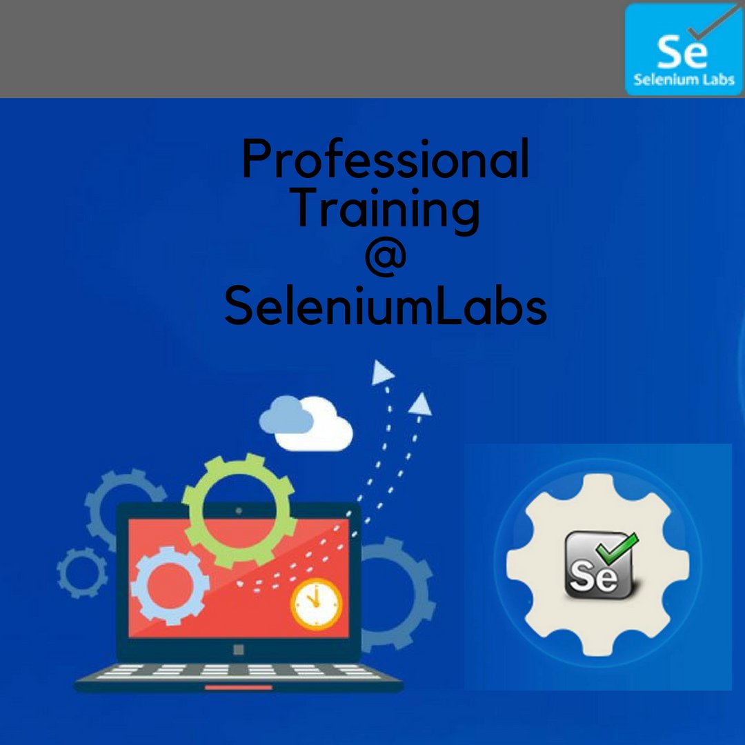 selenium_labs's tweet image. #Seleniumlabs provides clients with better aspects of #ProfessionalTraining in #Selenium.
Get Enrolled Today: seleniumlabs.in/selenium-onlin…