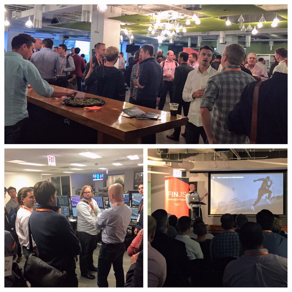 Trading_Tech's tweet photo. Great turnout for the first-ever #FinJSChicago. Thanks to all who participated. @Microsoft @BrendanEich @NodeSource @openfintech @chartiq https://t.co/1cRIfywhyk