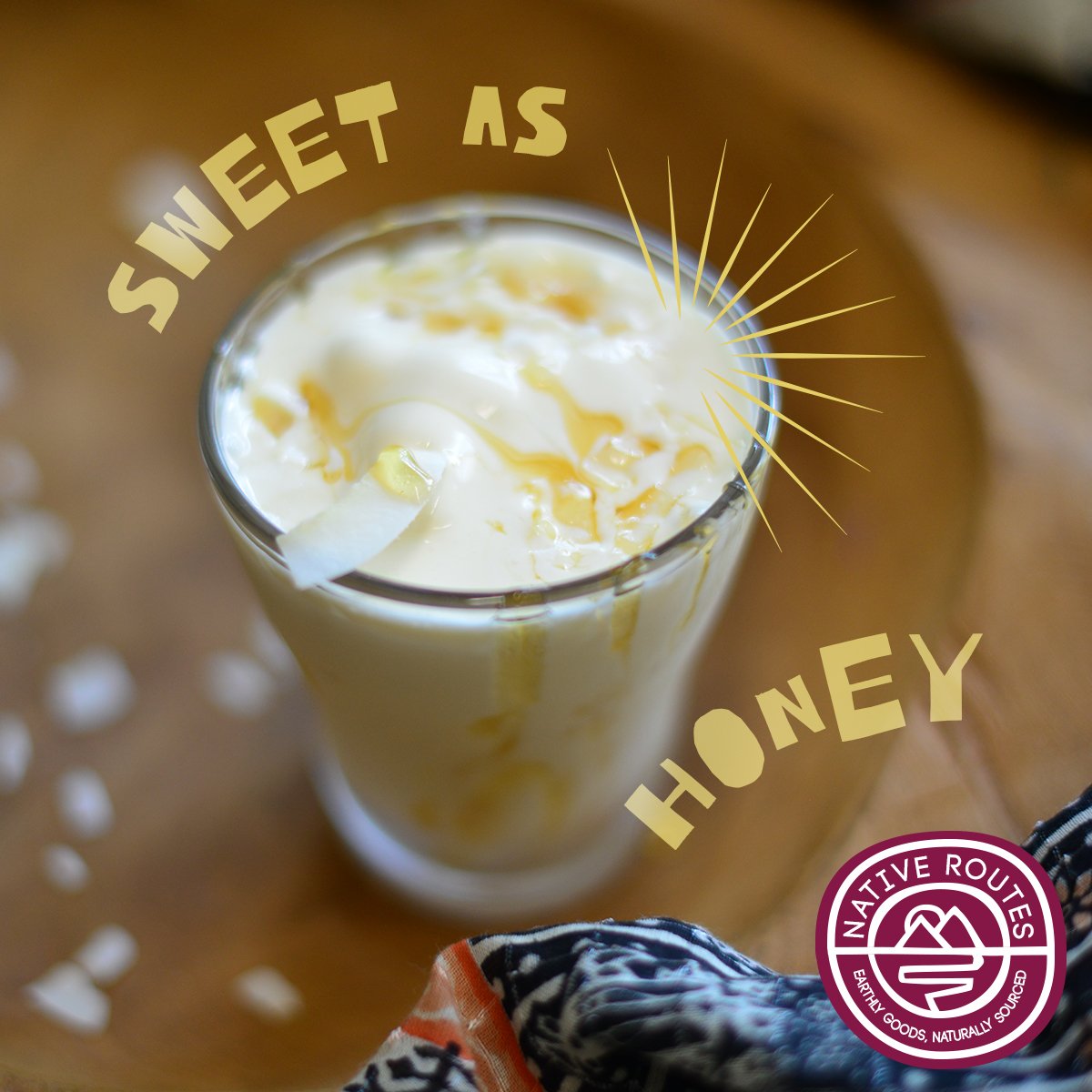 nativeroutes's tweet photo. Well, honey, itβs incredibly delicious! #NativeRoutes pink salt & vegan honey ice cream. Yes, only 2 ingredients. Simply heavenly β Enjoy! π¨ https://t.co/r4CEgIrT4n