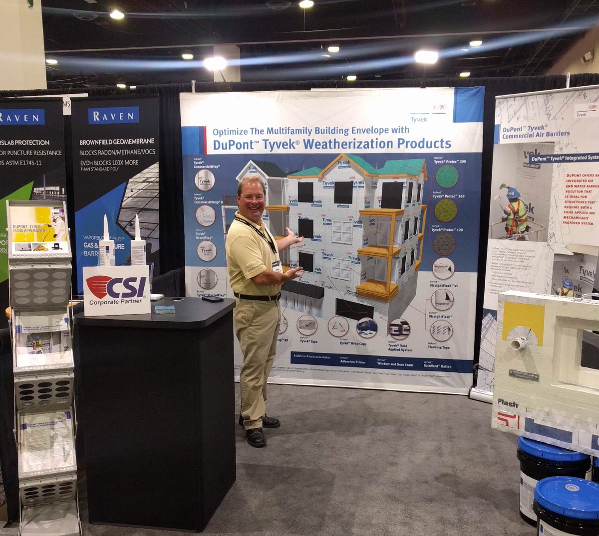 TyvekConstruct's tweet photo. Come visit #Tyvek® booth 505 at #CONSTRUCT2017 sponsored by CSI! https://t.co/bpc8K2PNpX