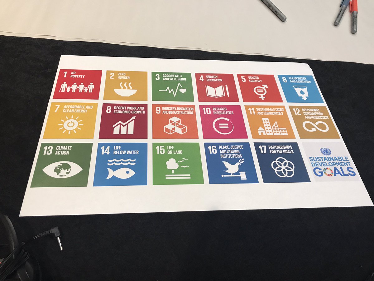 Aatif from Engineers Without Borders speaking on Sustainable Development Goals. Which is your fav? #econous2017