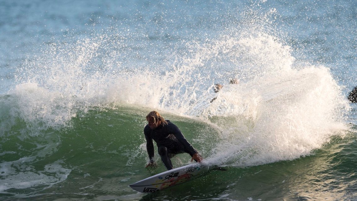 Evening glide on the <a href="/cisurfboards/">Channel Islands</a> #cibonzer 🌅🌅🌅📸 Ryan Miller