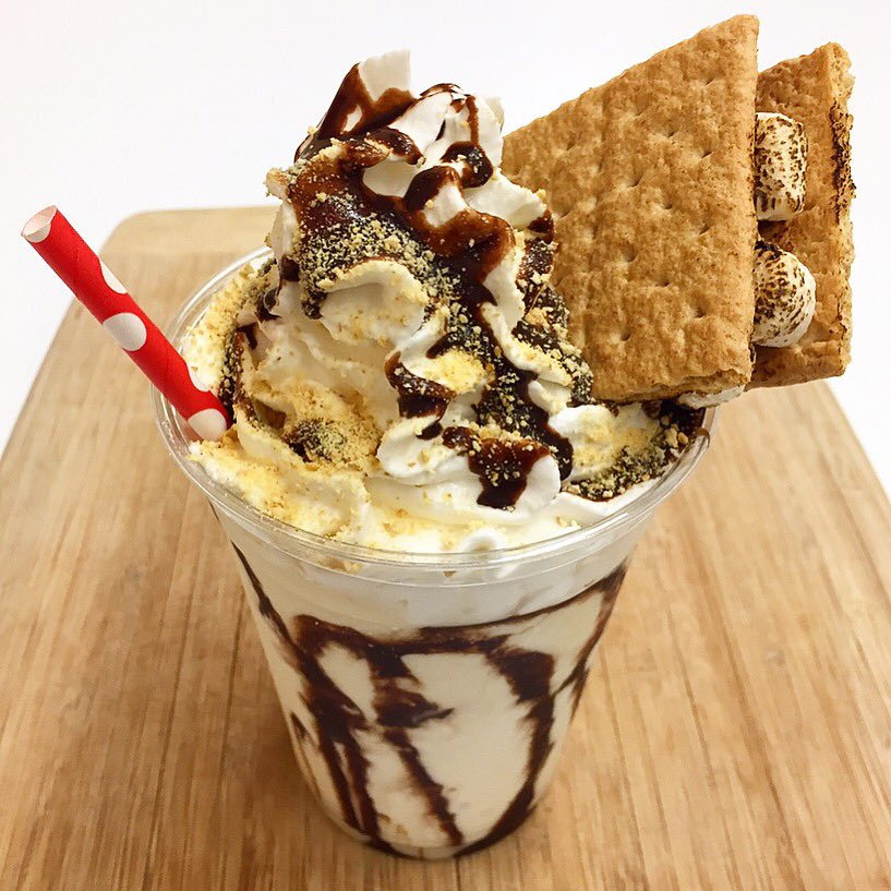 .<a href="/TraceAdkins/">Trace Adkins</a> one of these S'mores Shakes is reserved for you in Dothan, just a block away from the Civic Center. #IceCreamDream