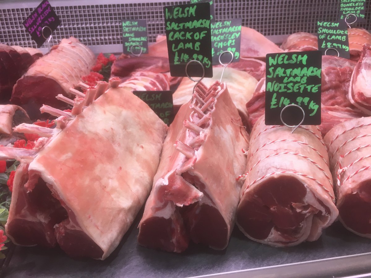 FILCOMARKET's tweet photo. Weobley Salt Marsh lamb both at our Cowbridge &amp; Llantwit shops ready for the weekend. @GowerLamb # local https://t.co/3MJynaNf1M