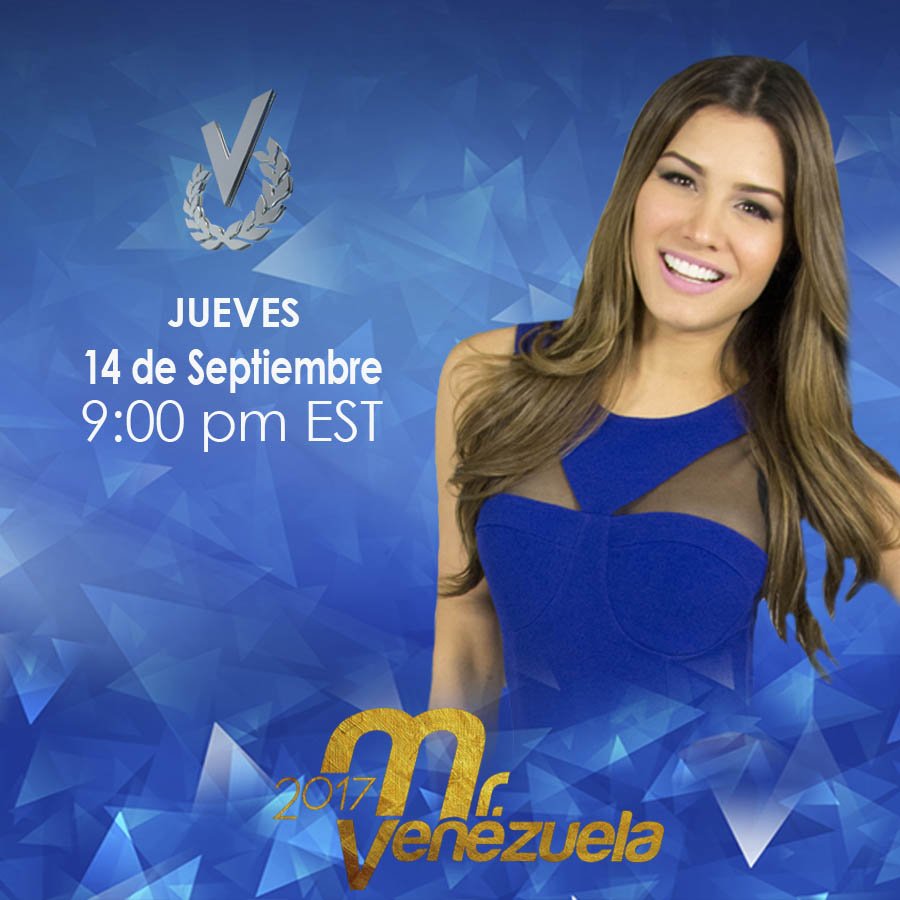 VenevisionUSA's tweet image. Este noche no te puedes perder la transmisión del #MrVenezuela2017 con la animación de @osmariel   @Fanny_ottati   y @DaveCapella