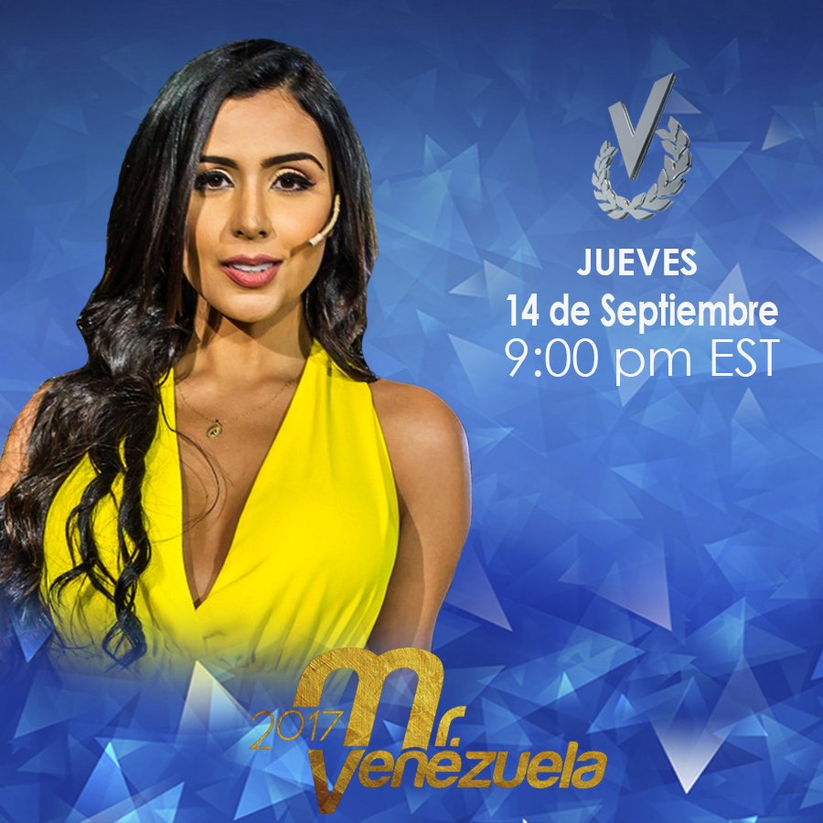 VenevisionUSA's tweet image. Este noche no te puedes perder la transmisión del #MrVenezuela2017 con la animación de @osmariel   @Fanny_ottati   y @DaveCapella