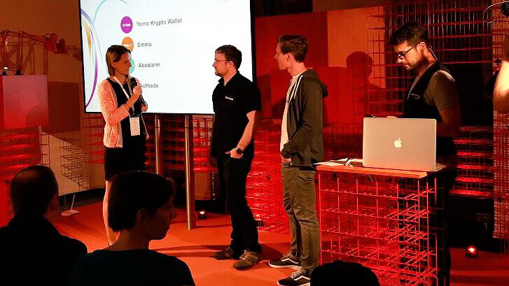 StarFinanz's tweet photo. Und der erste Platz für @AUTHADA_GmbH bei der @symbioticon https://t.co/a9yH2xn97p