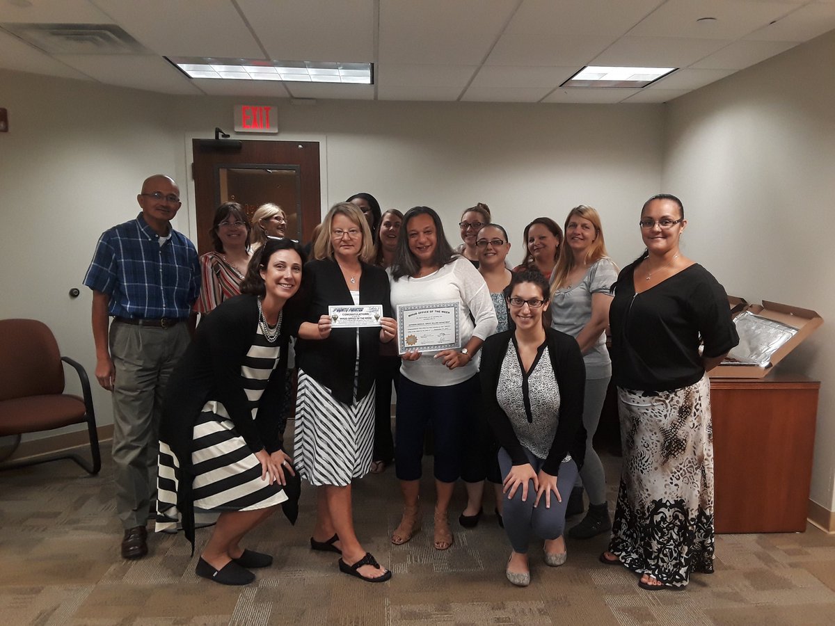 PitbullWaters1's tweet photo. "Office of the Week" Northern Medical Group Billing thanks #WHUD #100.7 and #PamelasontheHudson for this delicious feast! https://t.co/w8P8fvD3ru