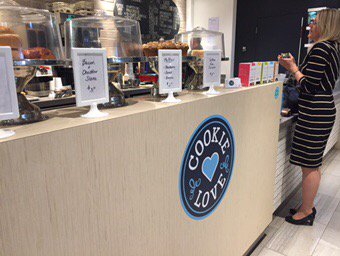 First visit @cookieloveyeg in Oxford Tower. Couldn't resist the scent of fresh baking! #yegfood #ejlive