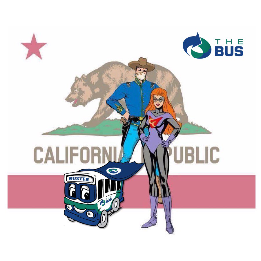 mercedthebus's tweet photo. #CapedCommuter #Photobomb! Be sure to stop by and get a picture with @BUSTERofMerced at the @calrepcomiccon. Share on social media to win! https://t.co/QD9mxlB5RF