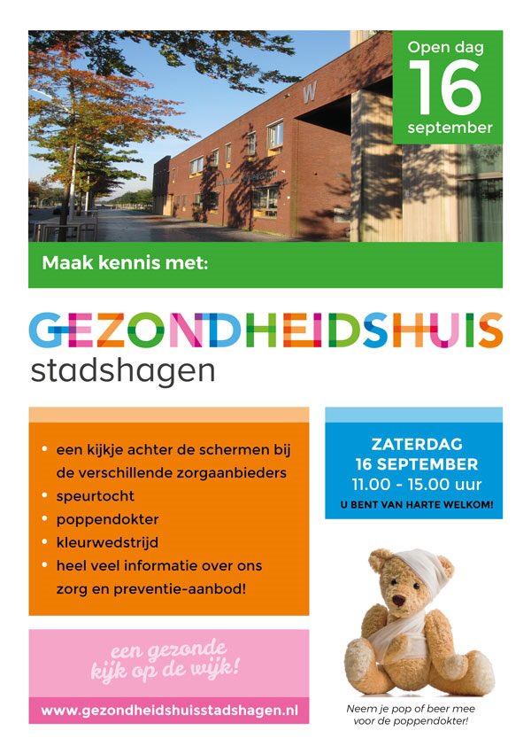 Kom zaterdag naar onze open dag!