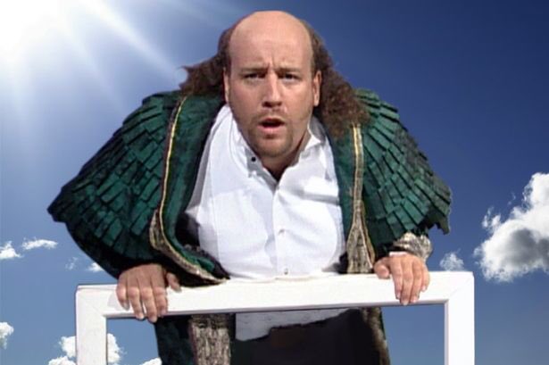 Keith has been spliced with safestyle man #celebrityjuice