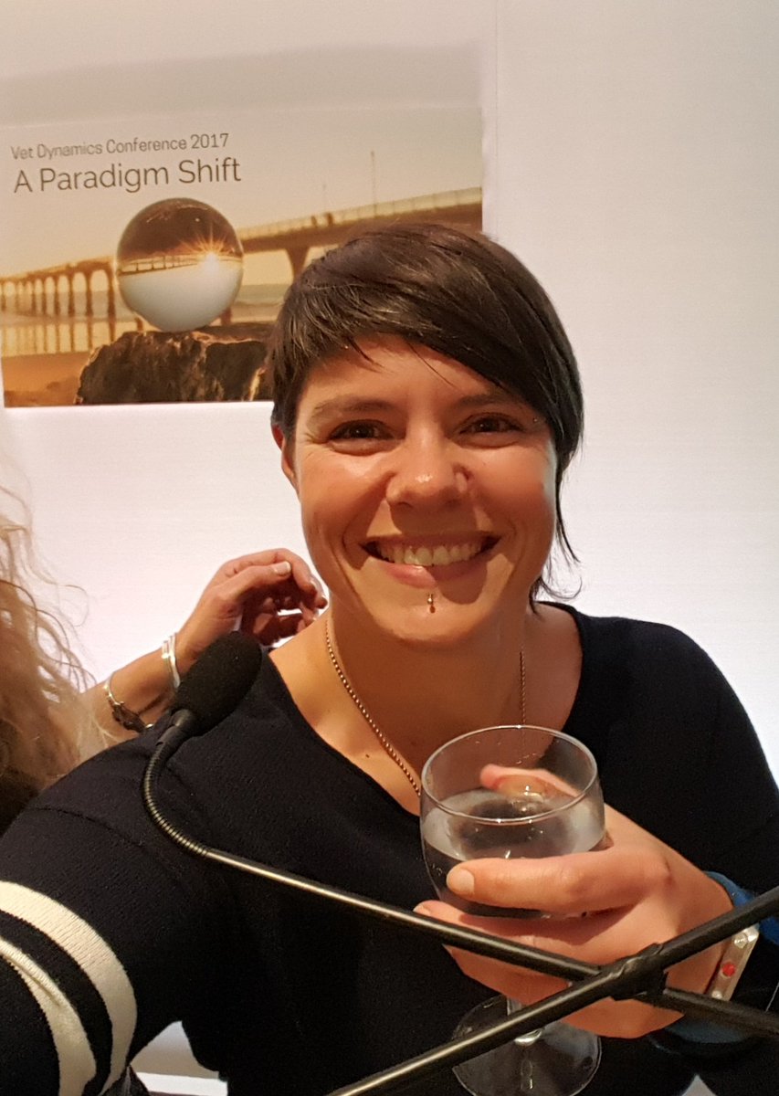 leahjmorley's tweet image. Gearing up 4 the @VetDynamics selfie comp #vetdynamicsconf I'll swap a hamper for the uncropped photo 😁 #paradigmshift #supportandencourage