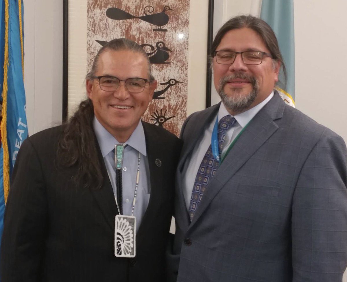 briancladoosby's tweet photo. Terrific meeting with John Tahsuda, Principal Deputy Assistant Secretary for Indian Affairs, today.  A true champion for Indian Country. https://t.co/ey6MahMSgD