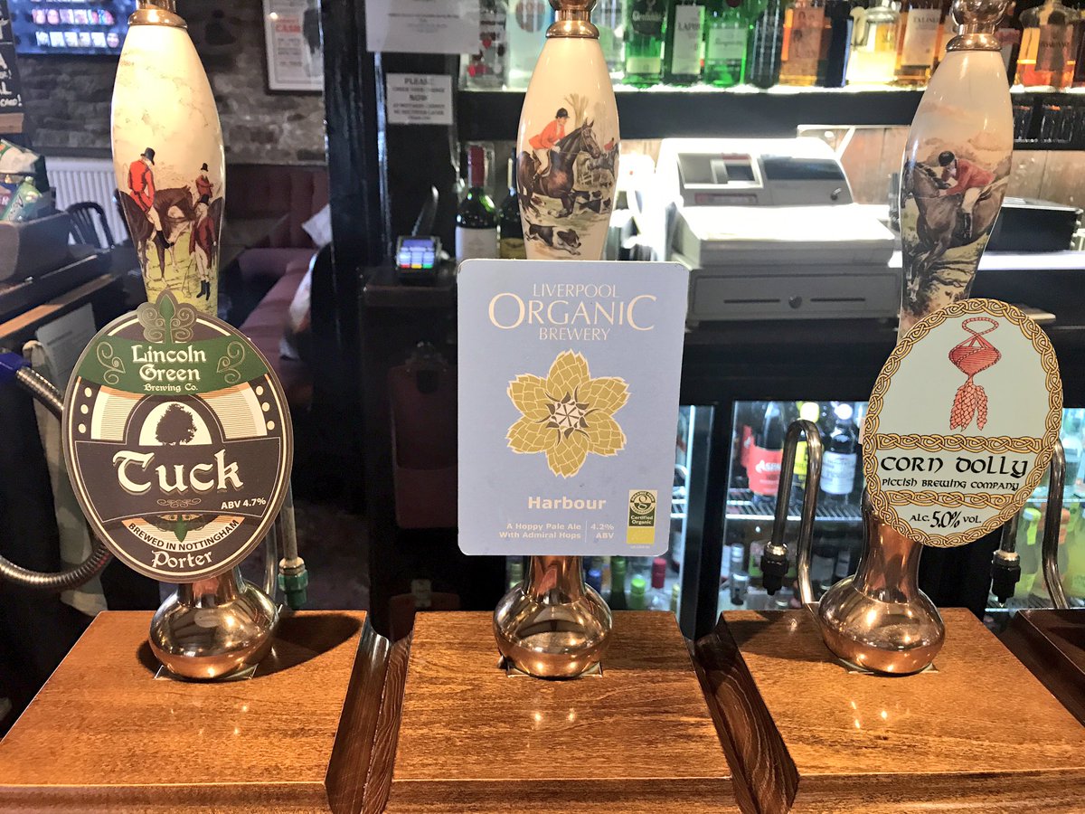 Guests on the bar today from <a href="/LincolnGBrewing/">LincolnGreenBrewing</a> @LivOrganicBrew <a href="/PictishBrewing/">Pictish Brewing Co</a> <a href="/DronfieldCAMRA/">Dronfield CAMRA</a> <a href="/ChezCAMRA/">Chesterfield CAMRA</a> <a href="/shfCAMRA/">Sheffield CAMRA</a>