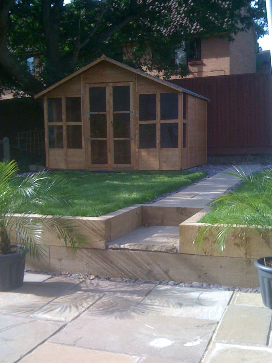 Good evening #alcesterhour how are we all? We offer the complete #shedfittingservice #timbersheds #metalsheds #summerhouse #alsconstruction