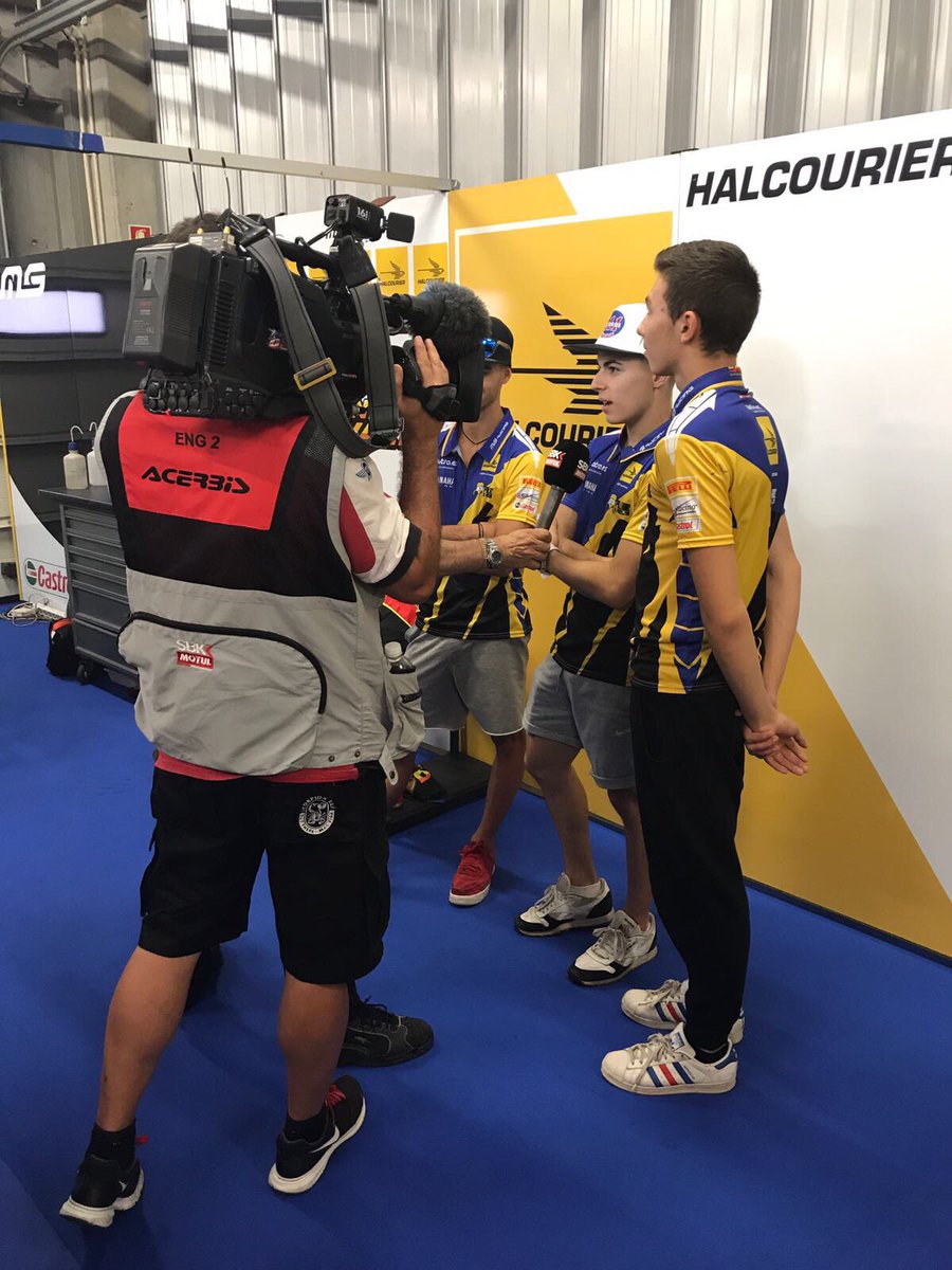 Ya estamos en Portugal!! Mañana los primeros libres.✊🏻#MG41 #MsHalcourier