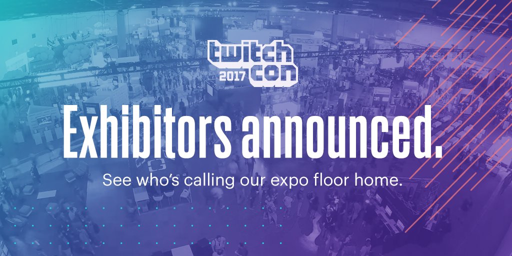 TwitchCon's tweet photo. JUST ANNOUNCED: #TwitchCon exhibitors, sponsors, and activities!

https://t.co/EHXgLXudkX https://t.co/uraxipXaSt