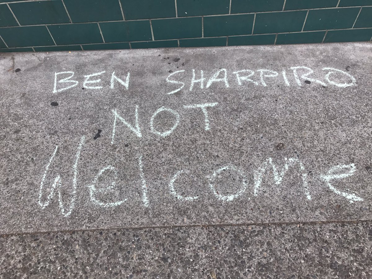 Ben 'Sharpiro' not welcome at Berkeley