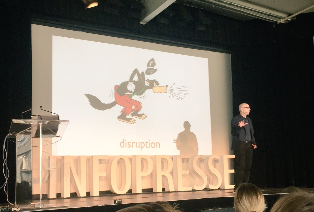joelleirvine's tweet photo. #Disruption is not destruction! #plateformes @mitchjoel https://t.co/hcsY96lcrP