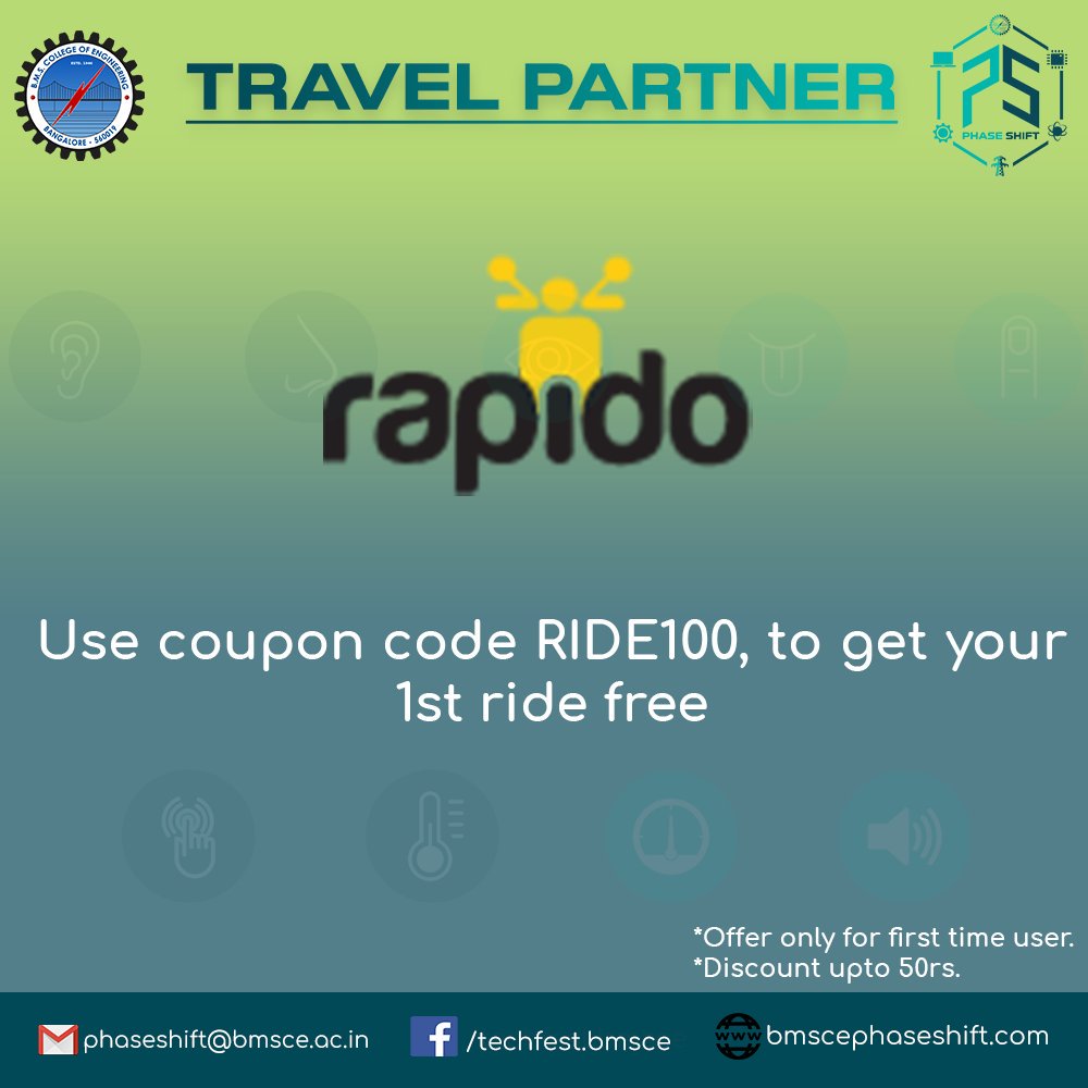 rapido offer for first ride