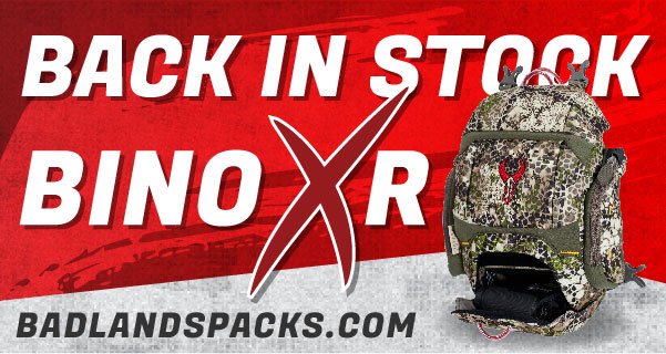 It's back!!! The Bino XR case is BACK IN STOCK in Badlands Approach camo. Get em while they're hot. badlandspacks.com #hunt