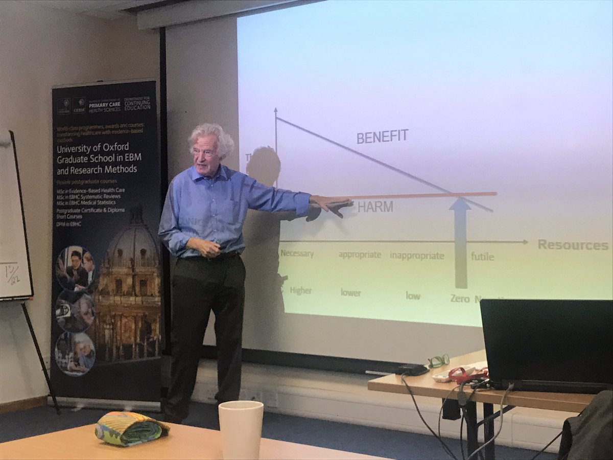EndersonMirand6's tweet photo. Talk tonight @CebmOxford by Sir @muirgray about #Healthcarevalue #InsideEBHC #TEBM2017 #valuebasedcare https://t.co/AYLPvgkDlh