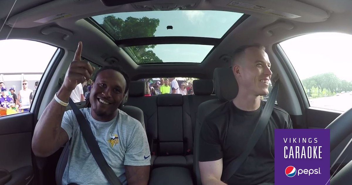 #Vikings CARaoke: @Jay_wright4 x @djskee   📺: mnvkn.gs/uXCqnQ https://t.co/M5QbDnbExO