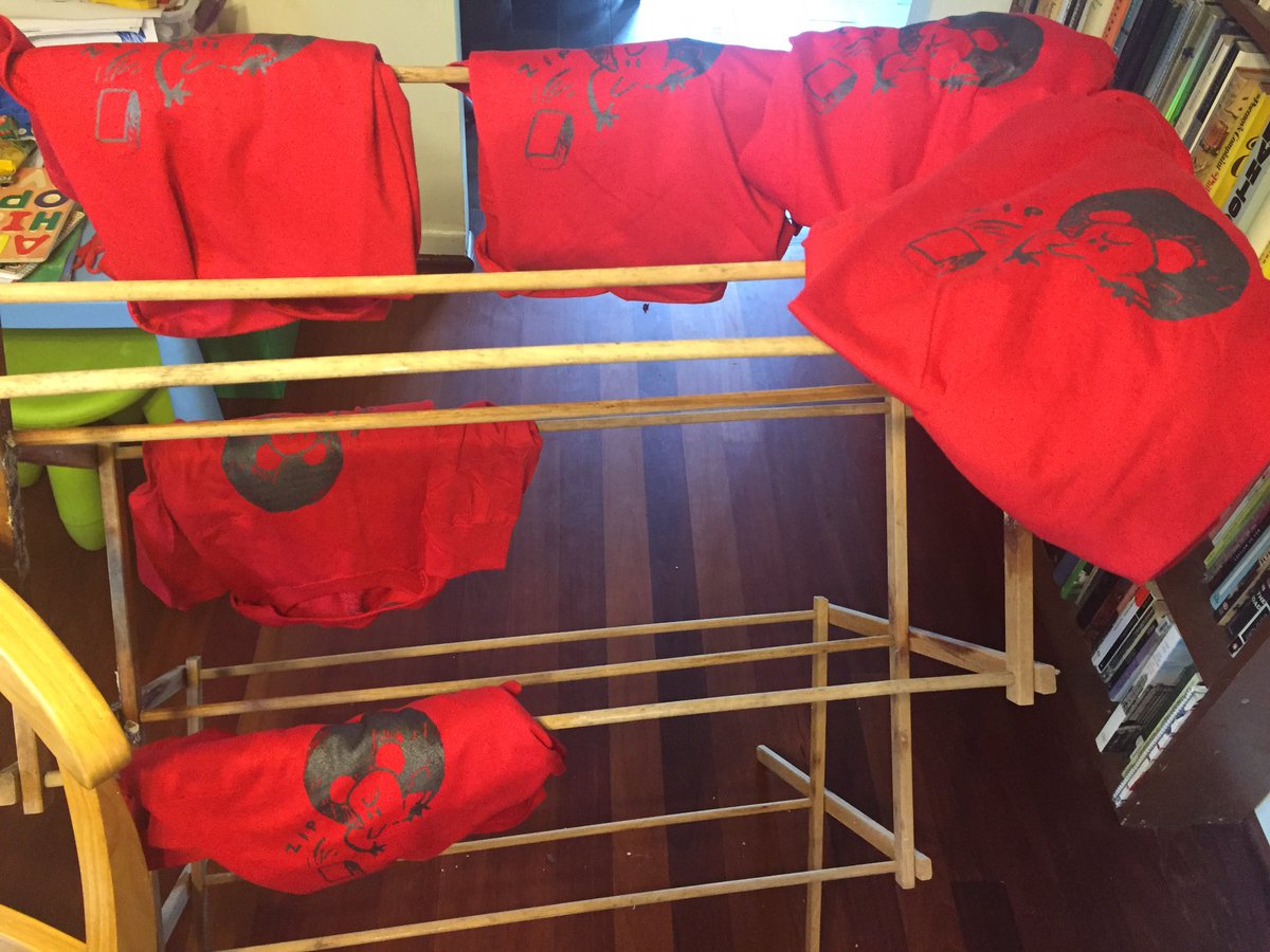 Printing up some shirts for our election officials! See you soon!!