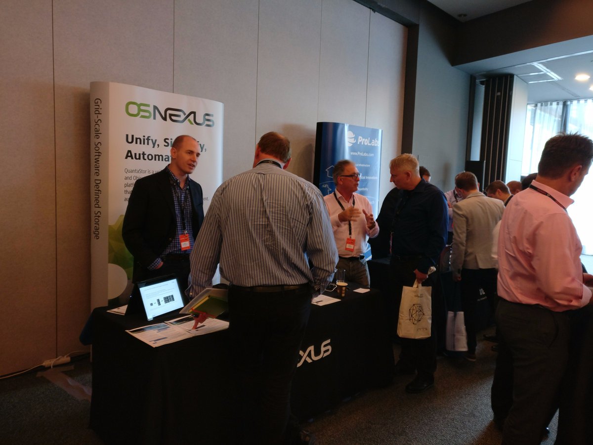 osnexus's tweet photo. #OSNEXUS @storage_focus! https://t.co/9I49Puoewx