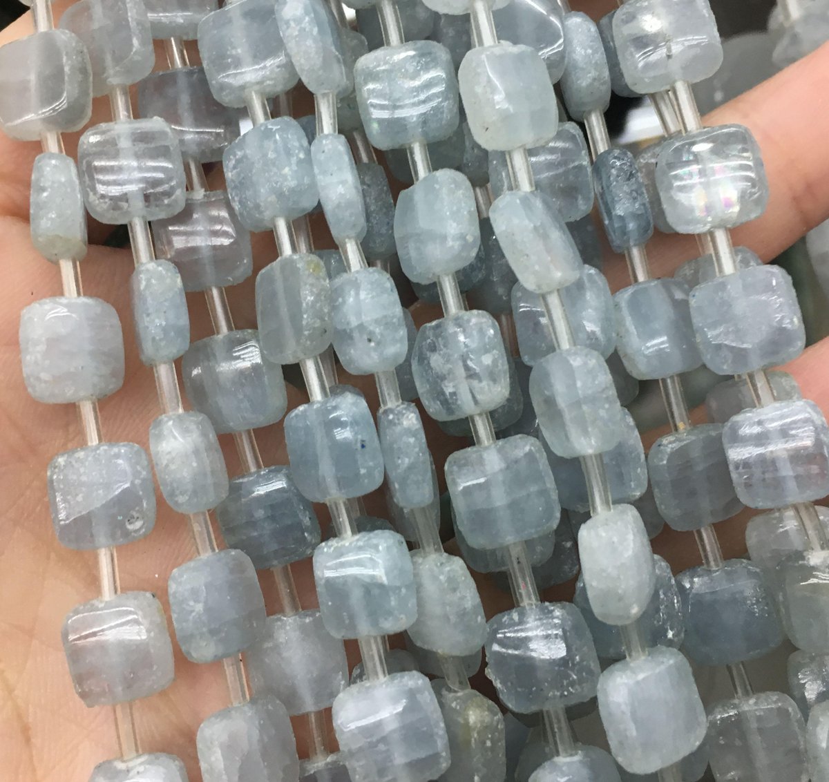 bsavailable's tweet image. 10mm Natural Celestite square Gemstone Loose Bead tuppu.net/84b69c9c #Etsy #JewelryBeads