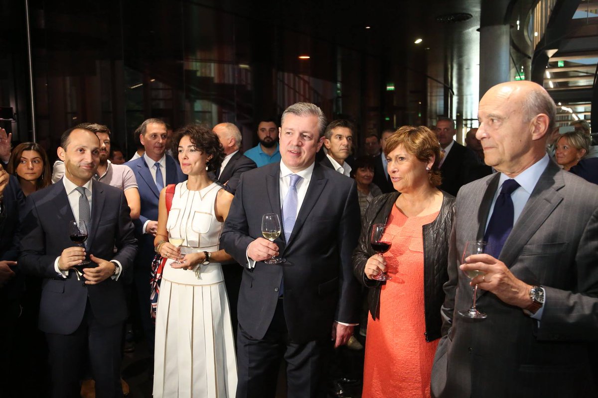 Attending Georgian exhibition at <a href="/laciteduvin/">Cité du Vin</a> in #Bordeaux. We are the first Guest Wine Region. #Georgia - #CradleOfWine. #LaCiteduVin