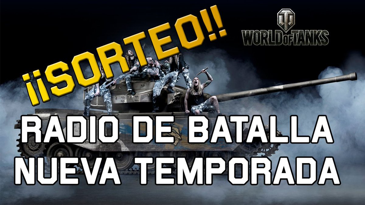 Sabran_alb's tweet photo. Consigue tu tanque Sabaton para WOT PC, solo cuentas EU. Haz RT y entraras en el sorteo del tanque, hasta el Lunes 18. #RadioDeBatalla https://t.co/X4kwhwxHx0