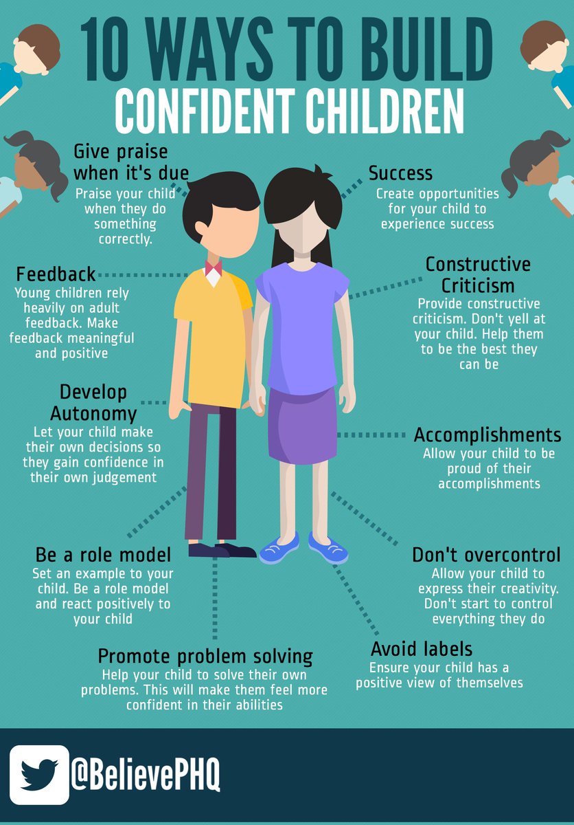 WarminsterLife's tweet photo. "10 ways to build confident children" #praise #feedback #opportunitiesforsuccess https://t.co/JZyoRQzWkV
