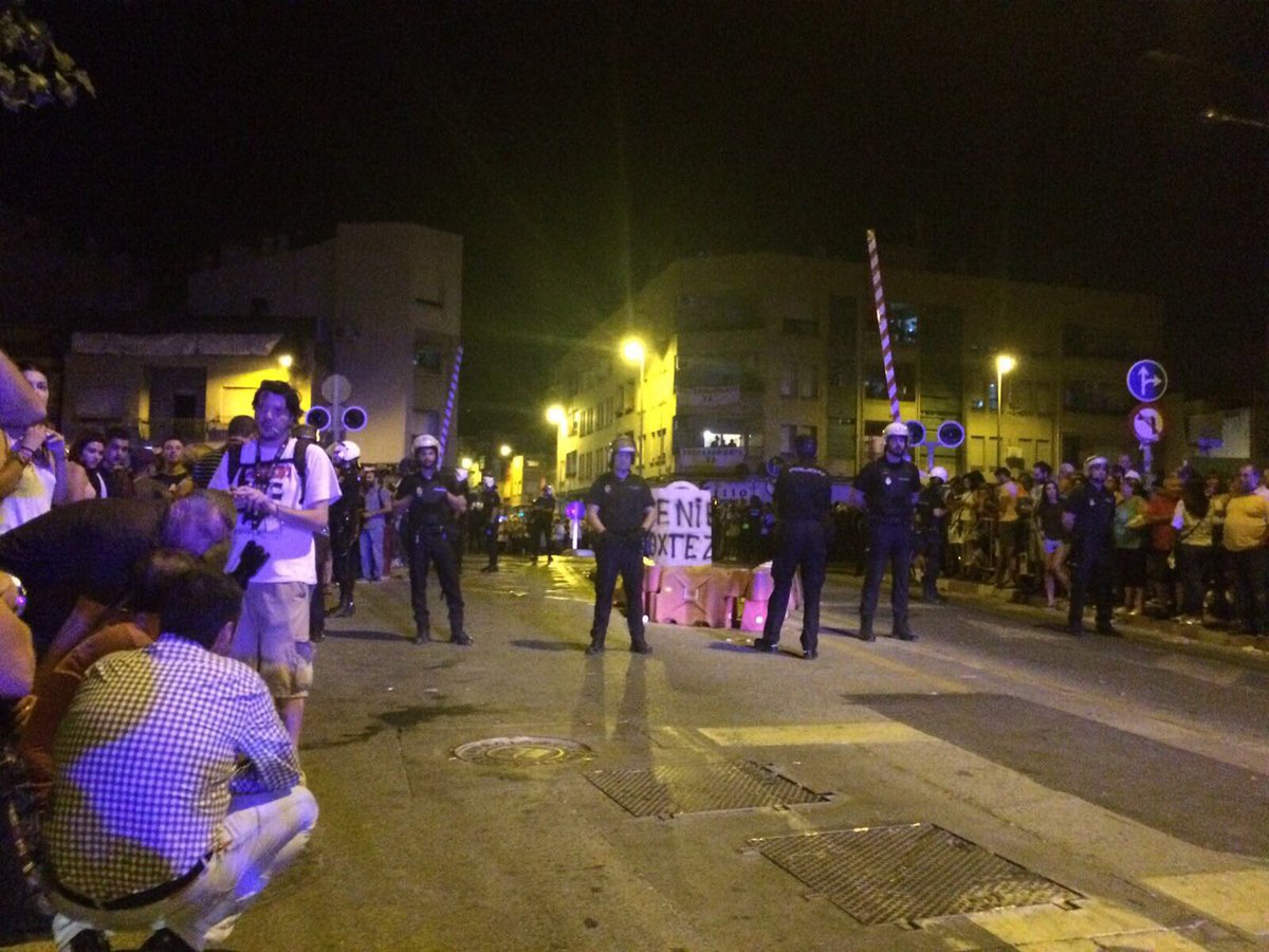Vergüenza #RepresionEnLasVias