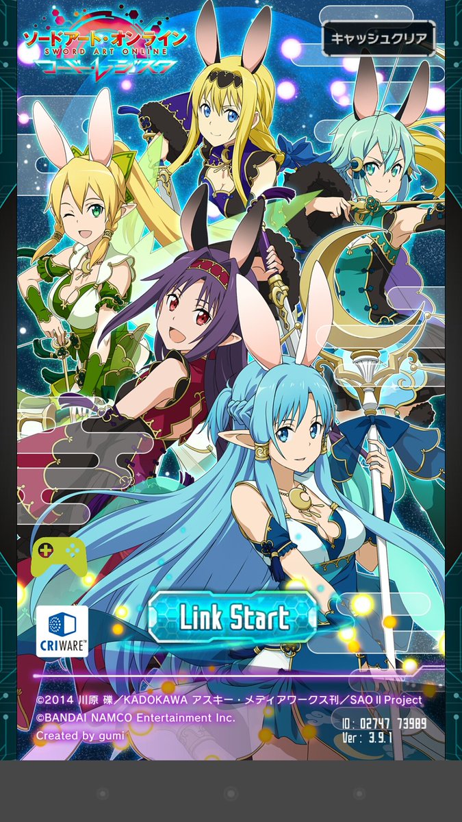 Kasura_S's tweet photo. #SwordArtOnline #CodeRegister #SAO #Bunny #SAOGirls #AsunaYuuki #Asuna #KonnoYuuki #Yuuki #Leafa #Sinon #AliceZuberg #Alice https://t.co/V3rrOsvIuo