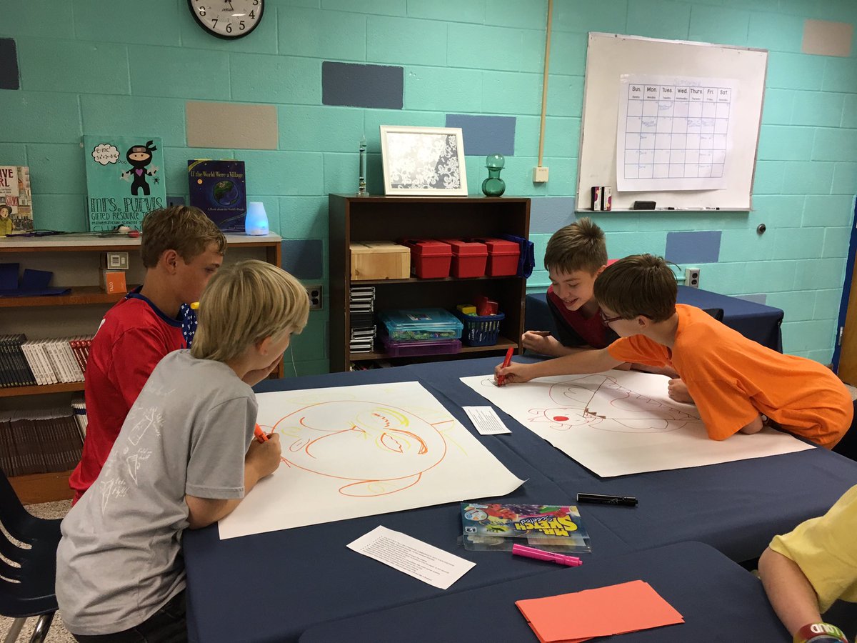 Growth mindset activities with <a href="/LewisSplewis/">Stacey Lewis</a>. Ss are learning to monitor their mindsets when facing a difficult task! <a href="/VBGifted/">VBCPS Office of Gifted Programs</a> <a href="/IMSEagles/">Independence Eagles</a>